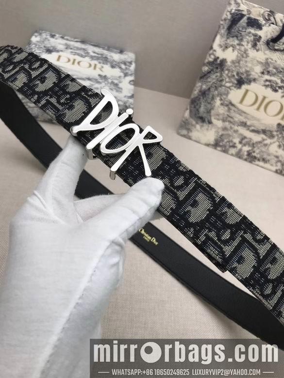 Replica Dior Belt 34mmX95-125cm 7D25