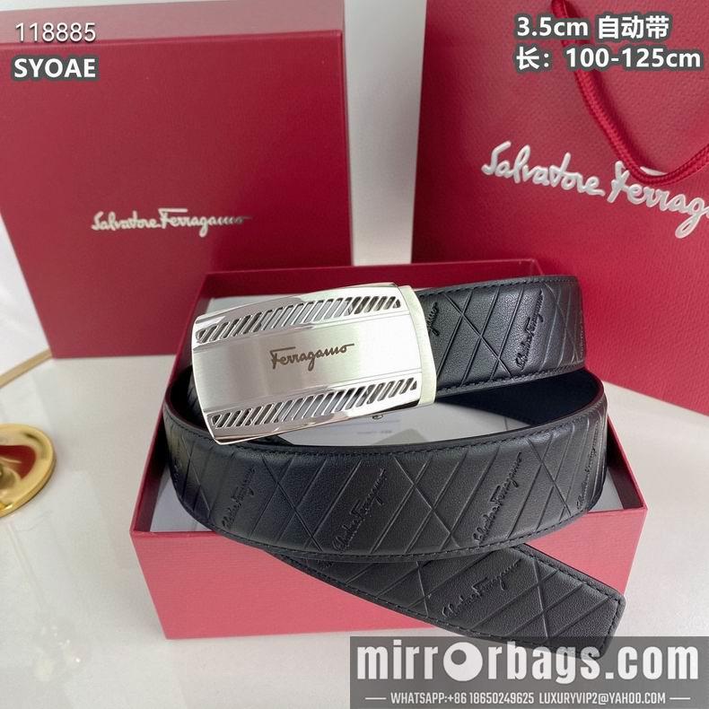 Replica Ferragamo belt自动带 35mmX100-125cm 8L12