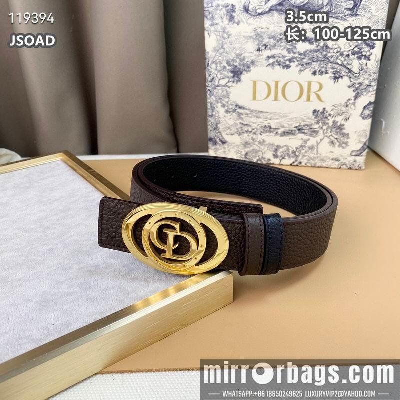 Replica Dior belt 35mmX100-125cm 8L040801