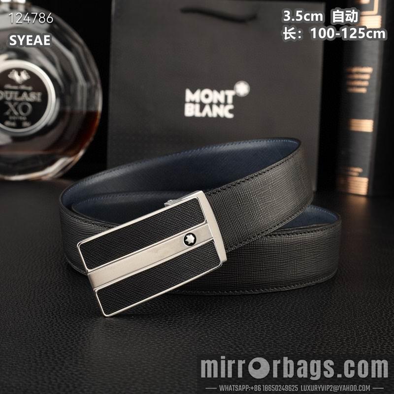 Replica Montlanc belt 35mmX100-125cm 8L28