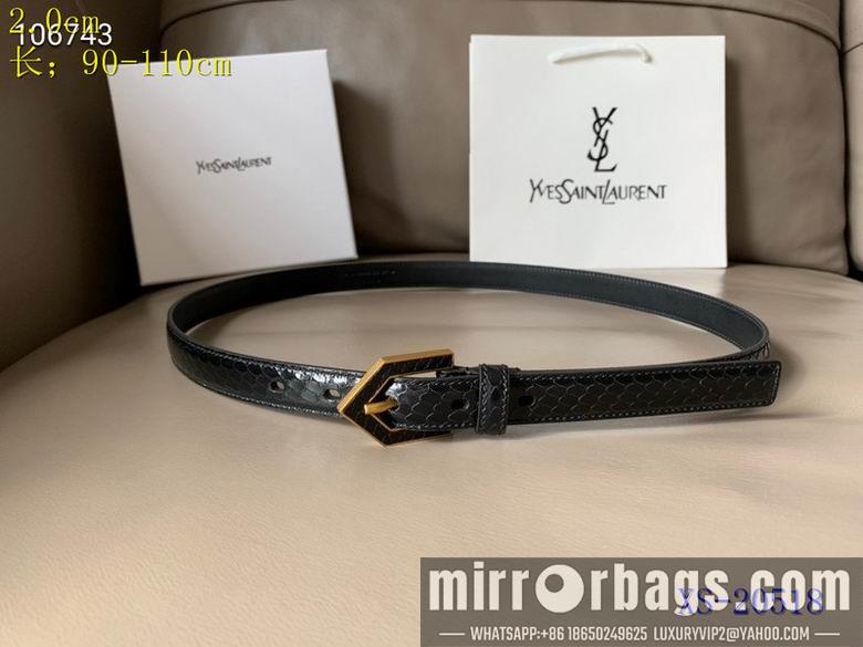 Replica YSL Belt 20mmX90-110cm 8L01
