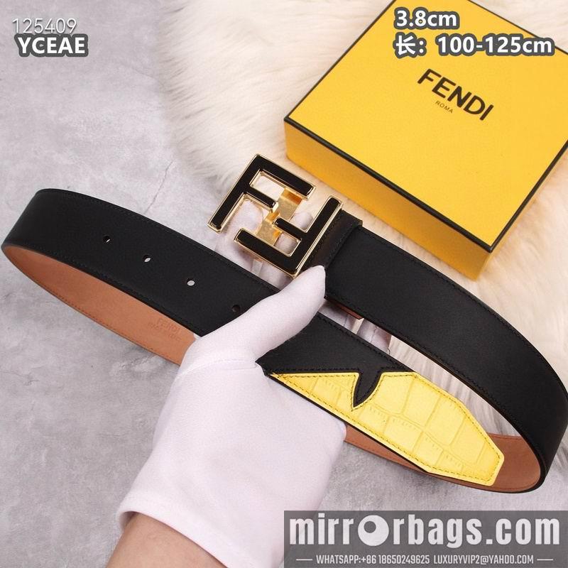 Replica Fendi belt 38mmX100-125cm  8L22