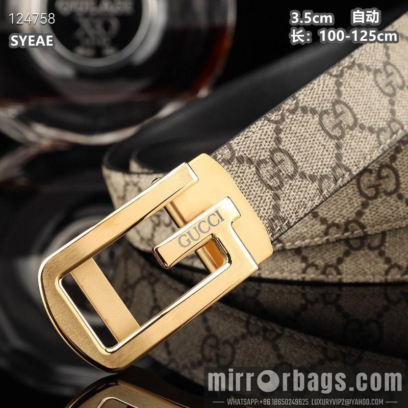 Replica Gucci belt 35mmX100-125cm 8L20