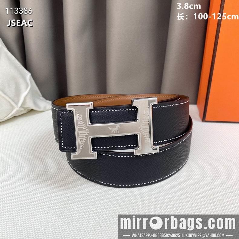 Replica Hermes belt 38mmX100-125cm 8L082504