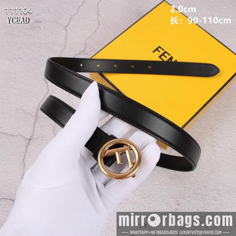 Replica Fendi Belt 20mmX90-110cm 8L02