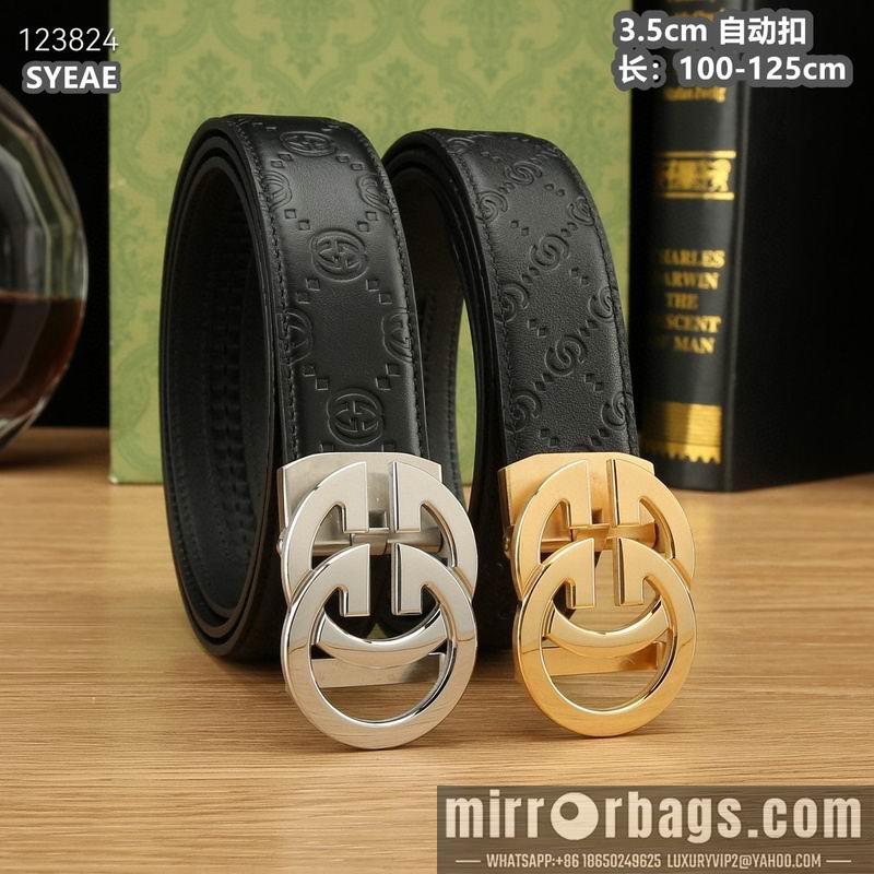 Replica Gucci belt 35mmX100-125cm 8L44