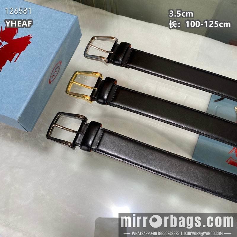 Replica Tod's belt 35mmX100-125cm 8L08