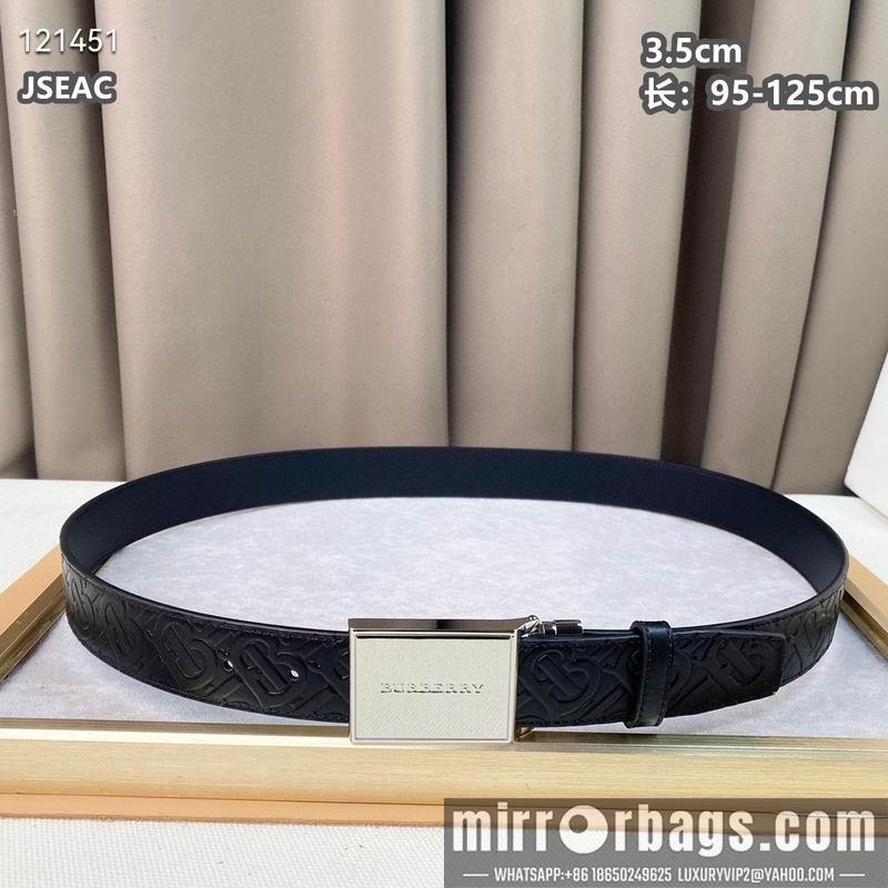 Replica Burberry belt 35mmX95-125cm 8L67