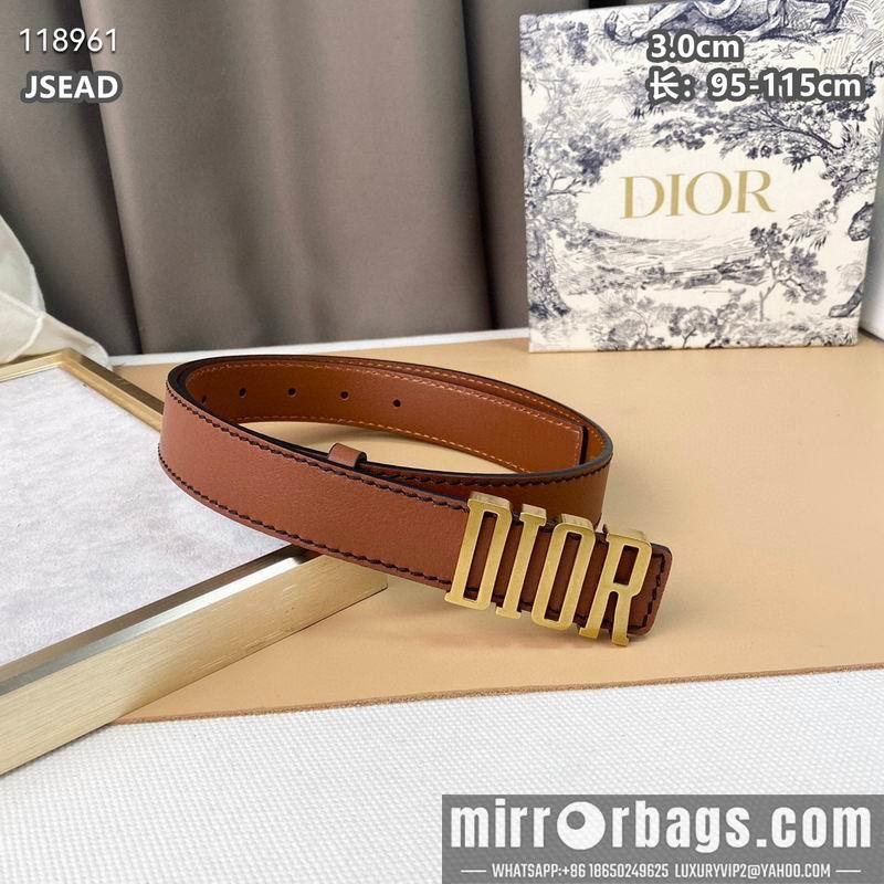 Replica Dior belt 30mmX95-115cm 8L040804