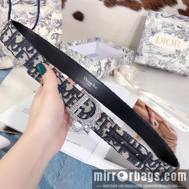 Replica Dior Belt 30mmX95-110cm 7d06