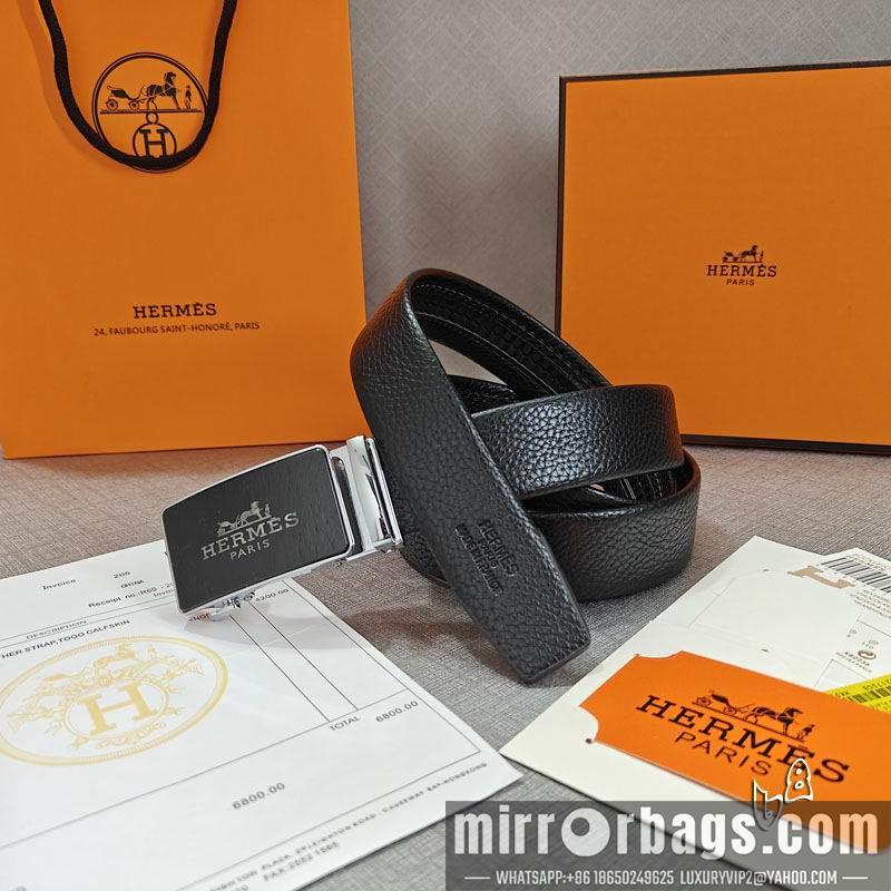 Replica Hermes belt 35mmX90-125cm lb01