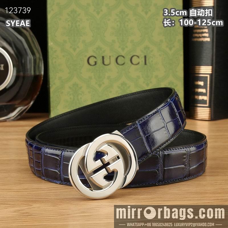 Replica Gucci belt 35mmX100-125cm 8L59