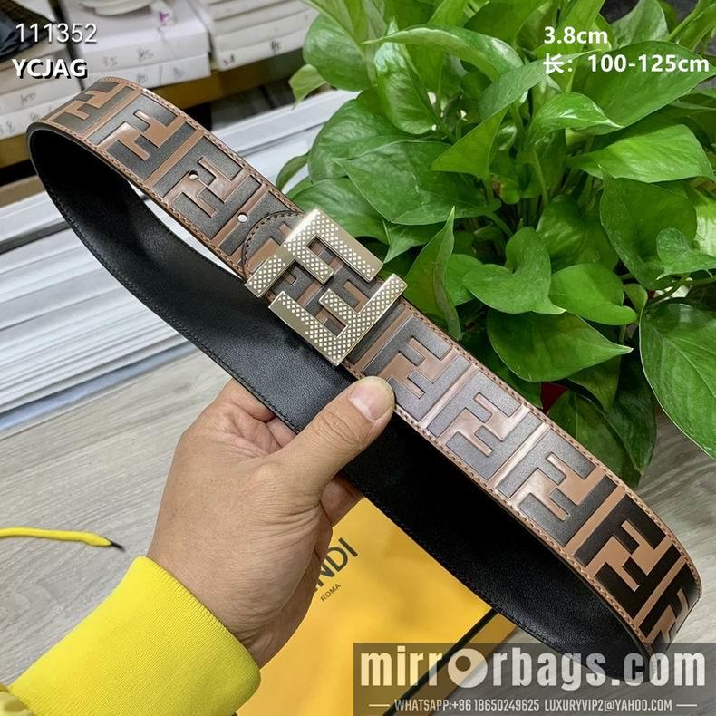 Replica Fendi Belt 38mmX100-125CM 8L16