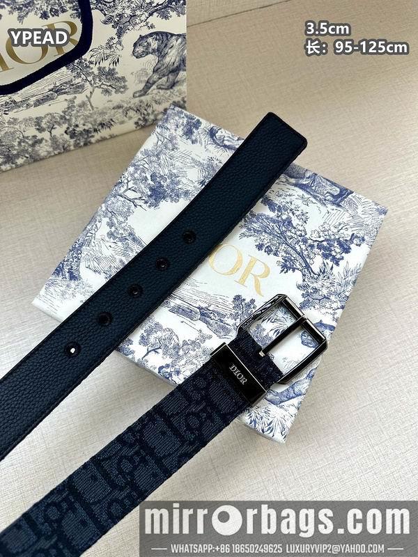 Replica Dior belt 35mmX95-125cm 8L38