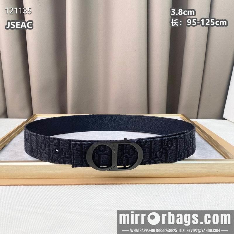 Replica Dior belt 38mmX95-125cm 8L03
