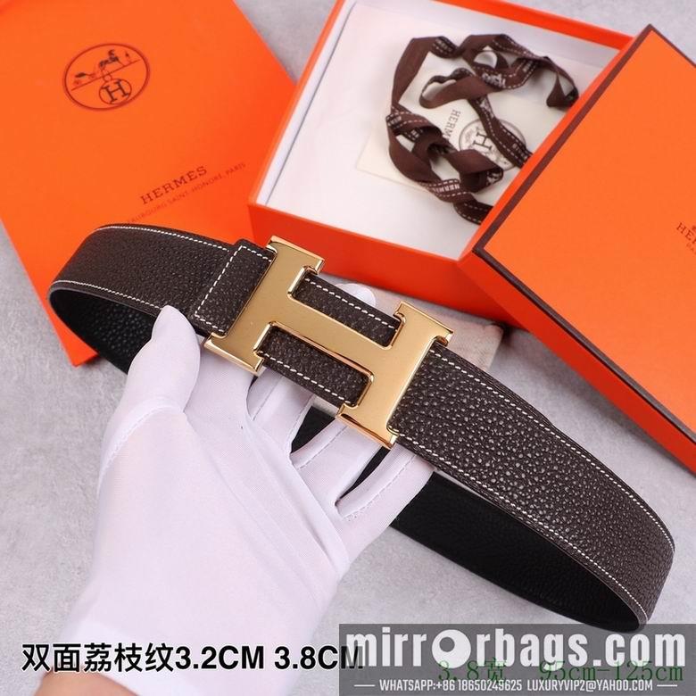 Replica Hermes Belt 38mmX95-125cm 7D86