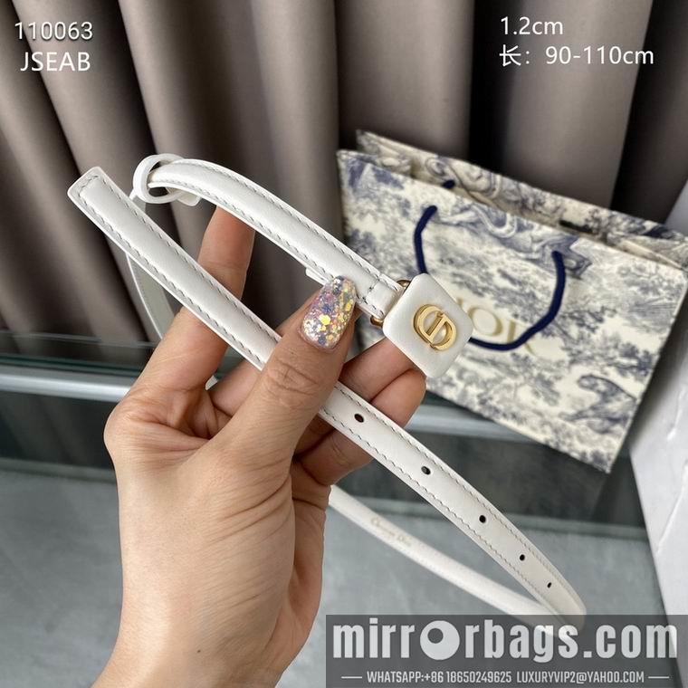 Replica Dior Belt 12mmX90-110cm 8L0515