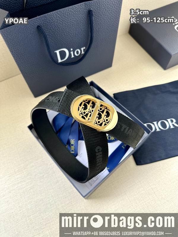 Replica Dior belt 35mmX95-125cm 8L42