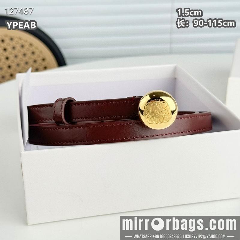 Replica Loewe belt 15mmX90-115cm 8L04