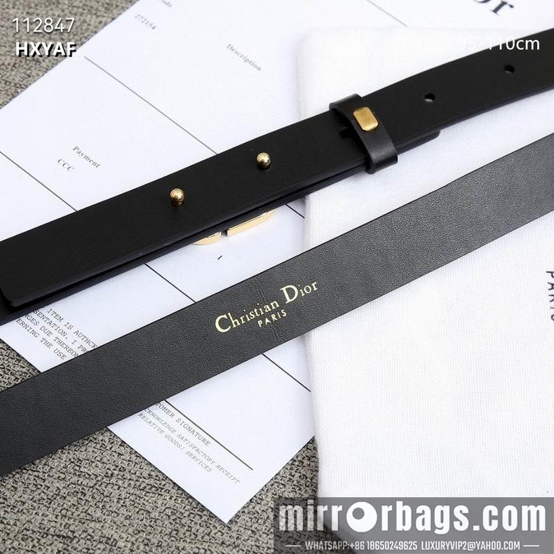 Replica Dior Belt 20mmX95-110cm 8L07