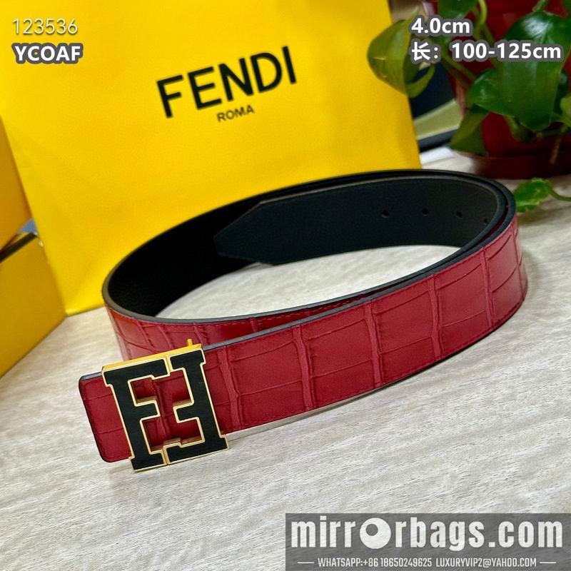 Replica Fendi belt 40mmX100-125cm  8L31