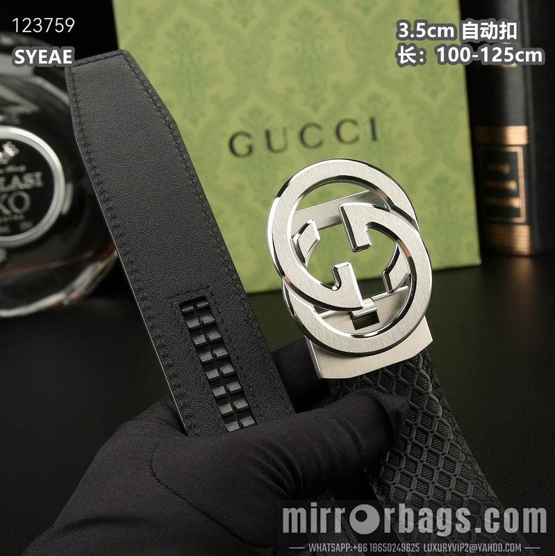 Replica Gucci belt 35mmX100-125cm 8L54