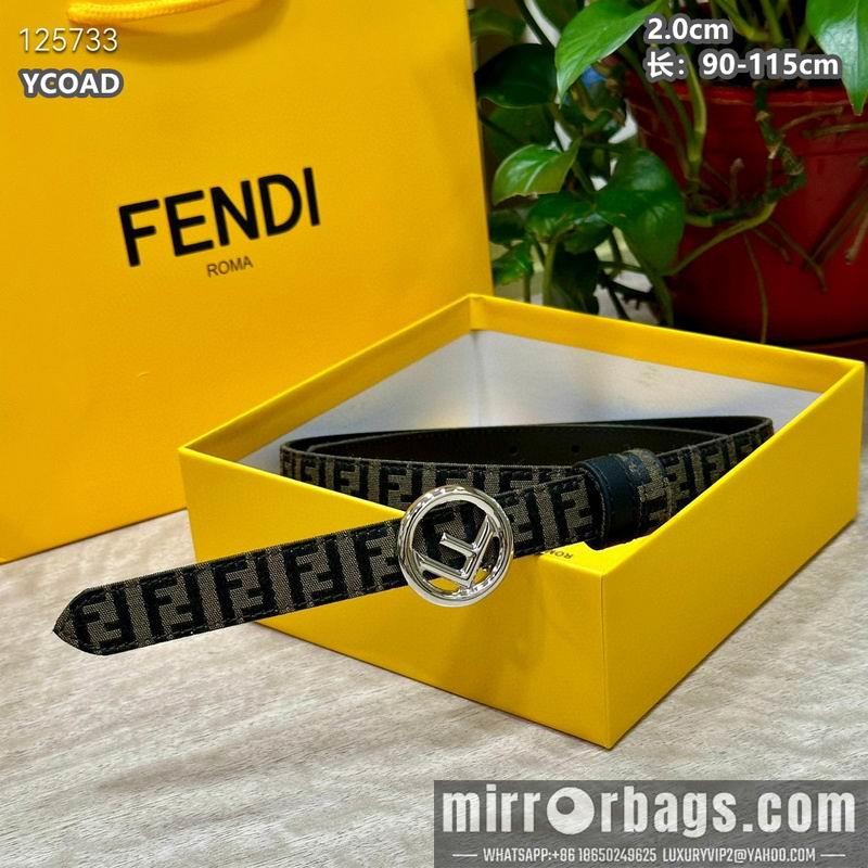 Replica Fendi belt 20mmX90-115cm 8L18