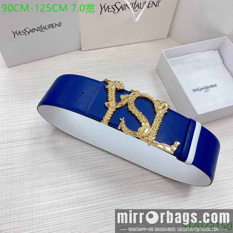 Replica YSL Belt 70mmX90-125cm 7D04