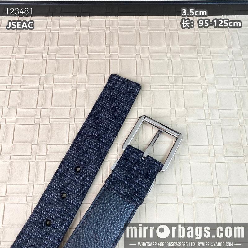 Replica Dior belt 35mmX95-125cm 8L30