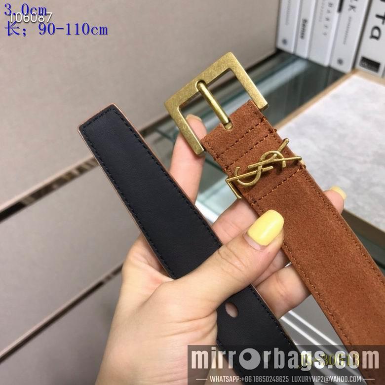 Replica YSL Belt 30mmX90-110cm 8L01