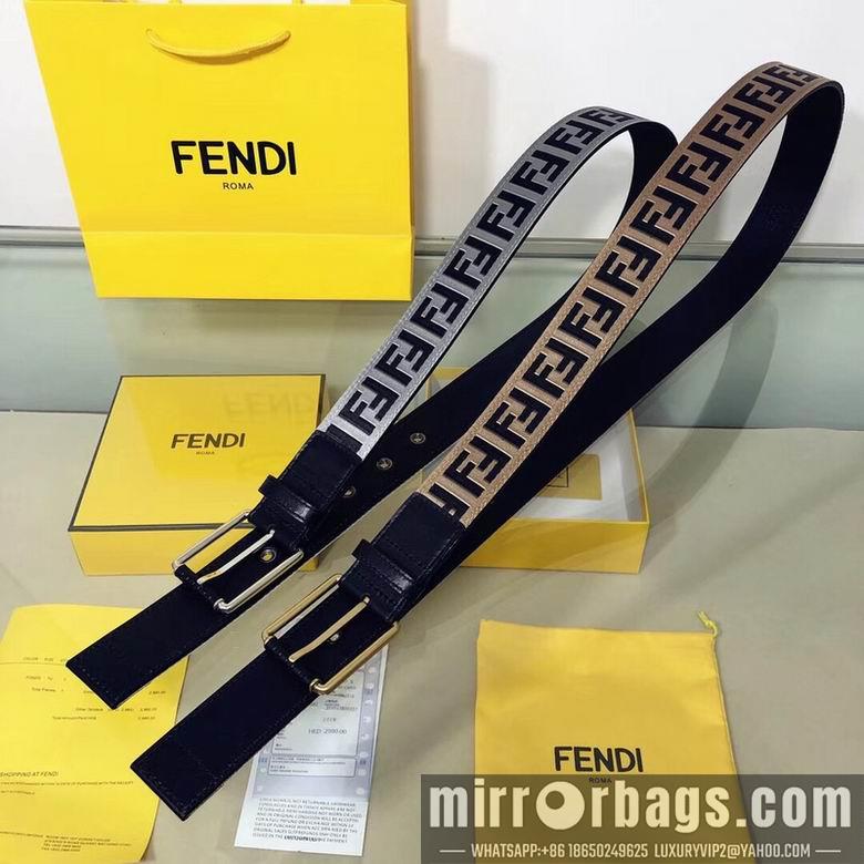 Replica Fendi Belt 38mmX95-125cm 7D75