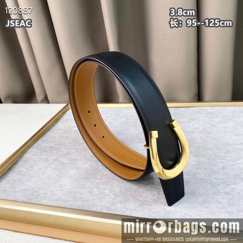 Replica Hermes belt 38mmX95-125cm 8L01