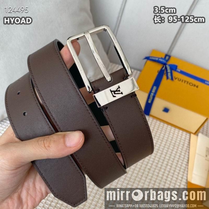 Replica LV belt 35mmX95-125cm 8L12