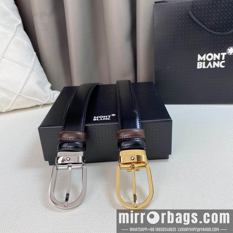 Replica Montblanc belt 35mmX95-125cm 7D05