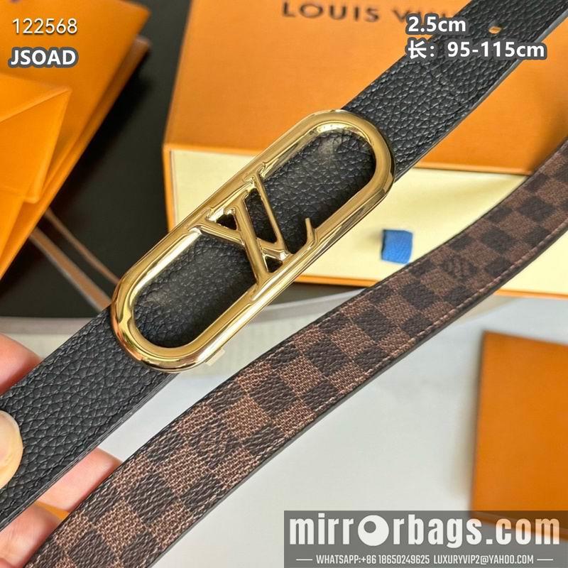 Replica LV belt 25mmX95-115cm 8L16