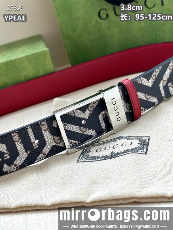 Replica Gucci belt 38mmX95-125cm 8L02