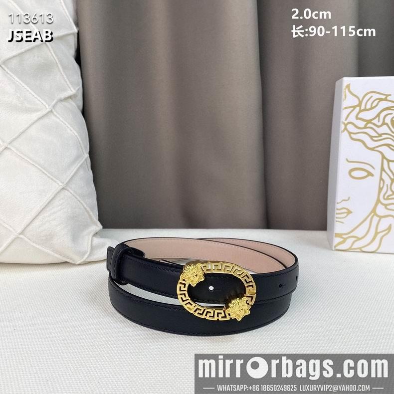 Replica Versace belt 20mmX90-115cm 8L082501