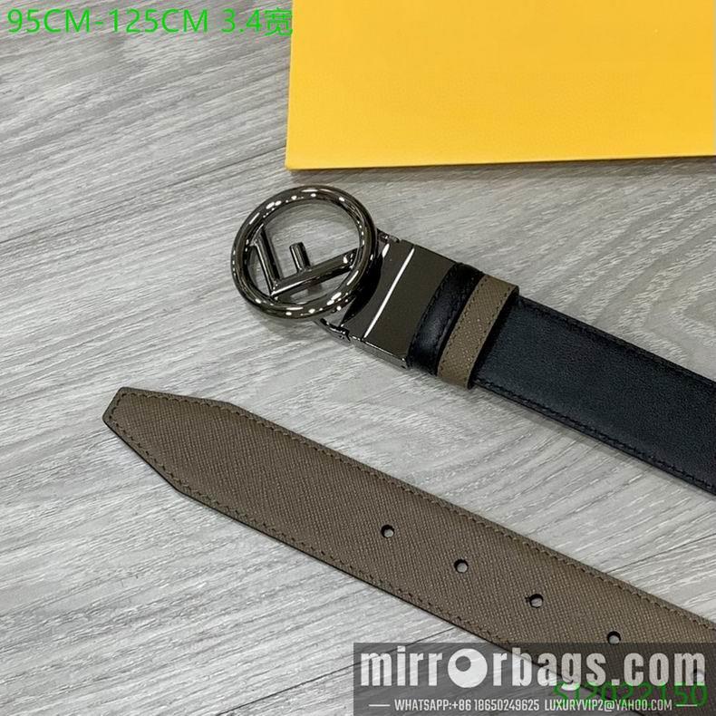 Replica Fendi Belt 34mmX95-125cm 7D03
