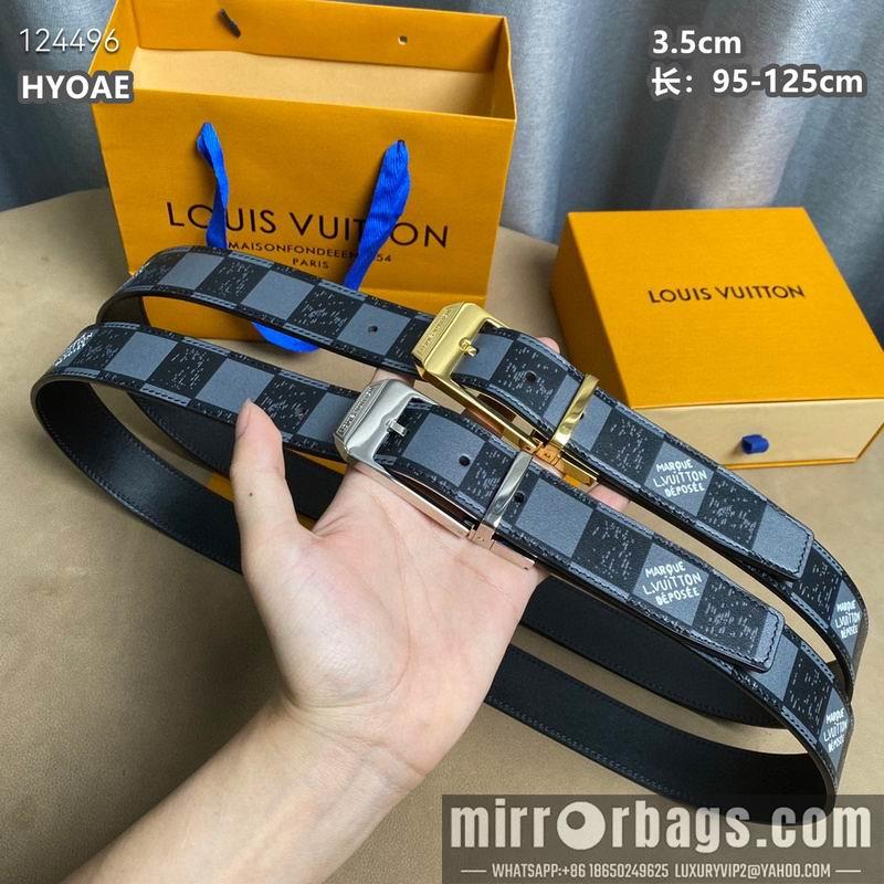 Replica LV belt 35mmX95-125cm 8L29