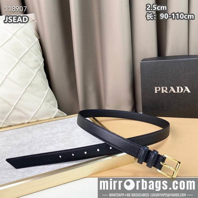 Replica Prada belt 25mmX90-110cm 8L010802