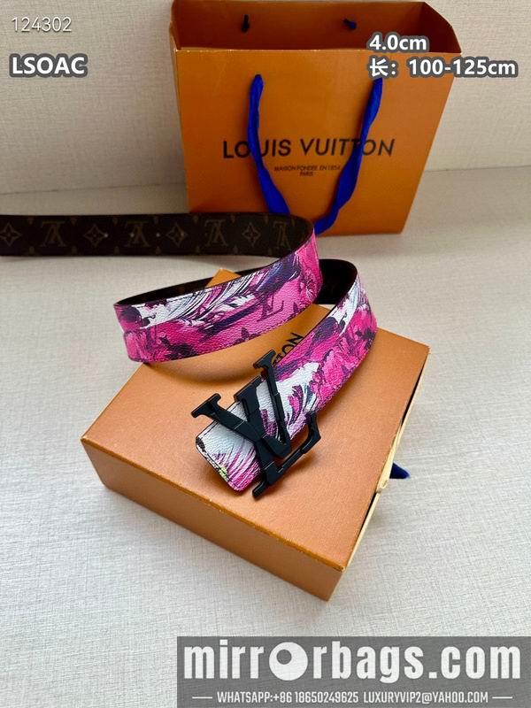 Replica LV belt 40mmX100-125cm 8L60