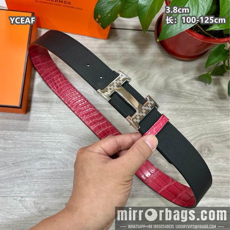 Replica Hermes belt 38mmX100-125cm 8L60