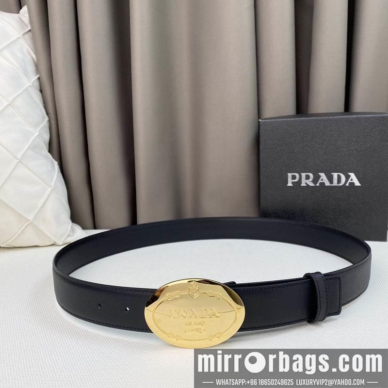 Replica Prada belt 35mmX95-125cm 7D01