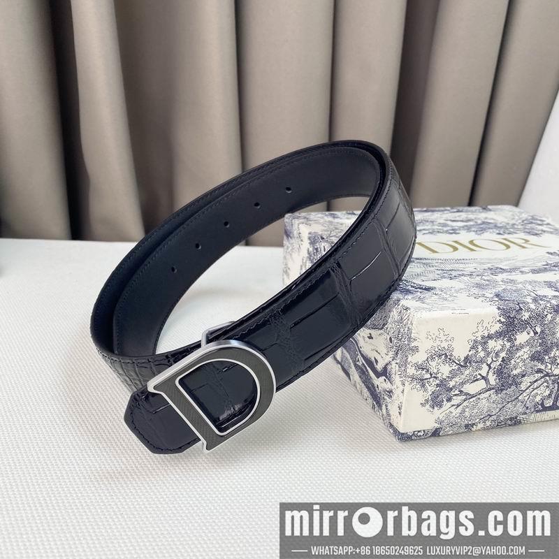 Replica Dior belt 35mmX95-125cm 7D19