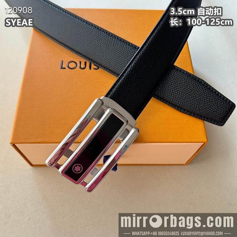 Replica Montblanc belt 自动扣 35mmX100-125cm 8L072005