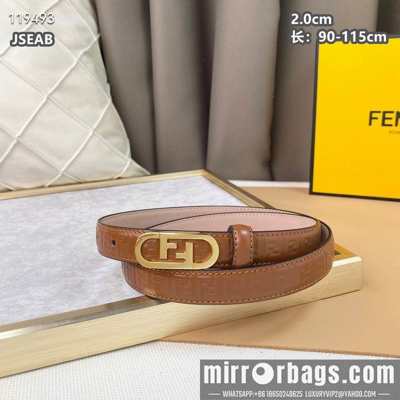 Replica Fendi belt 20mmX90-115cm 8L040801