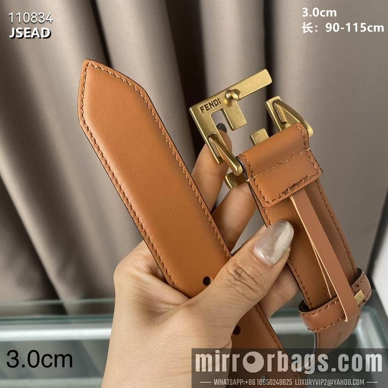 Replica Fendi Belt 30mmX90-115cm 8L01