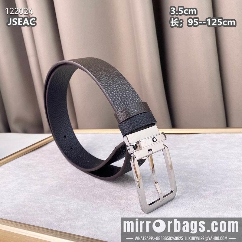 Replica Montblanc belt 35mmX95-125cm 8L06