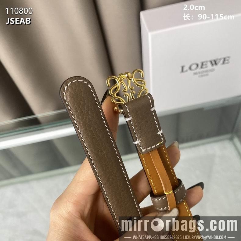 Replica Loewe Belt 20mmX90-110cm 8L01