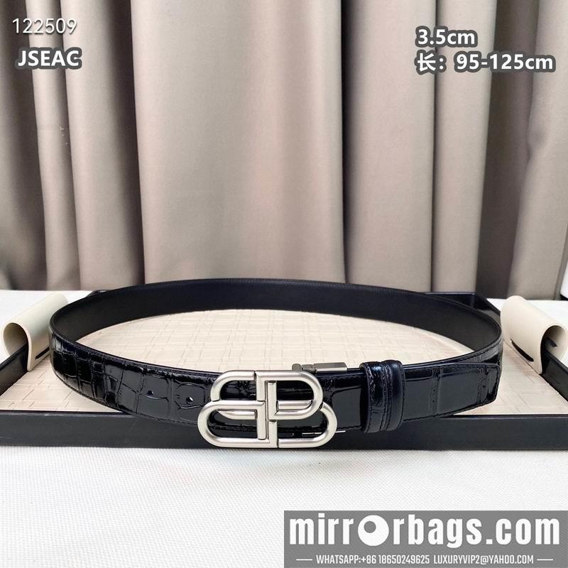 Replica Balenciaga belt 35mmX95-125cm 8L10